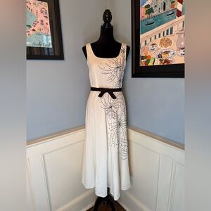 NWT Adrianna Papell Summer Linen Dress Sz 4